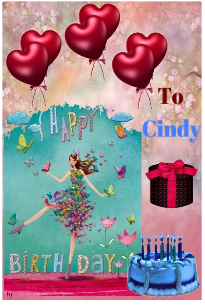 Happy Birthday Cindy- 搭配