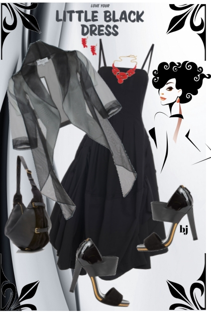 Love Your Little Black Dress II- Fashion set