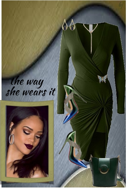 The Way She Wears It- Combinazione di moda