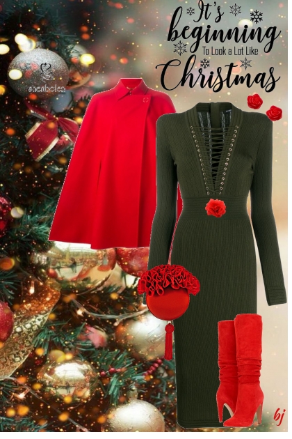 It's Beginning to Look a Lot Like Christmas- Fashion set