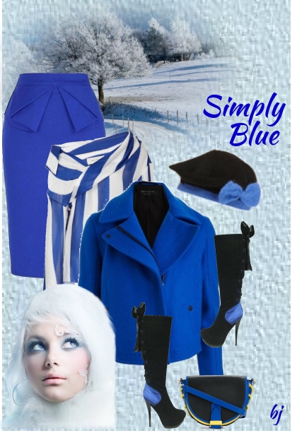 Simply Blue- Модное сочетание