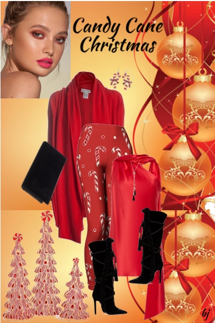 Candy Cane Christmas- Fashion set