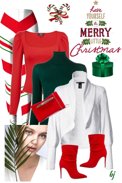 Have Yourself a Merry Little Christmas- combinação de moda