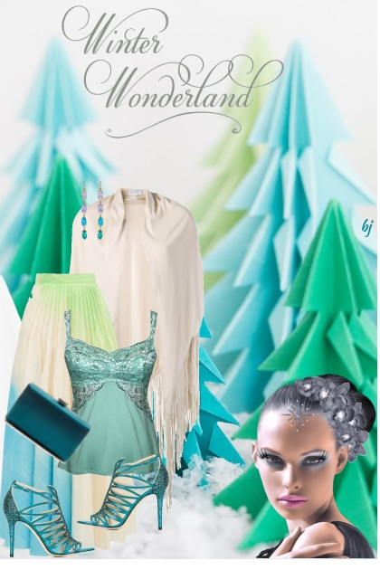 Winter Wonderland II- combinação de moda