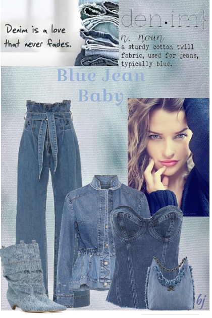 Blue Jean Baby II- Modekombination