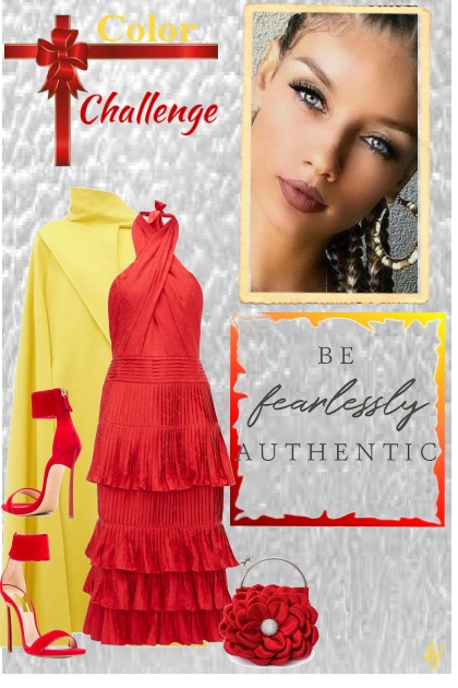 Be Fearlessly Authentic- Combinazione di moda