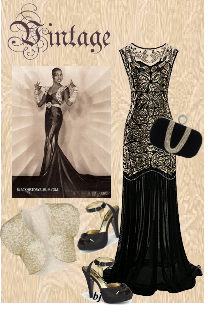 Vintage Gown- Combinaciónde moda