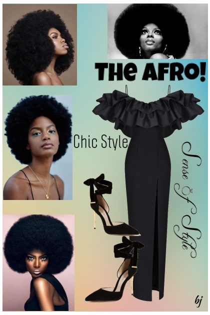 The Afro!- Combinaciónde moda