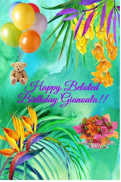 Happy Birthday Gianoula!!- Modekombination