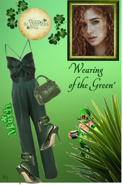 Wearing of the Green- Combinazione di moda
