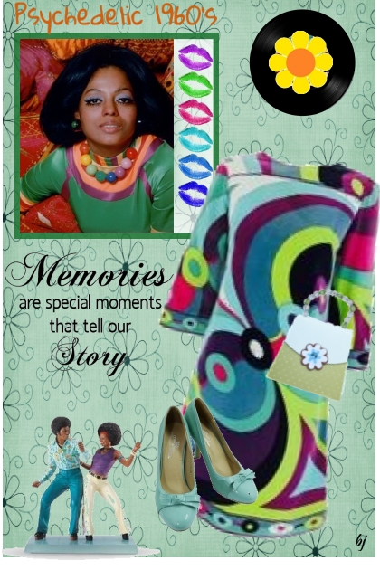 Memories-Psychedelic 1960's- Fashion set
