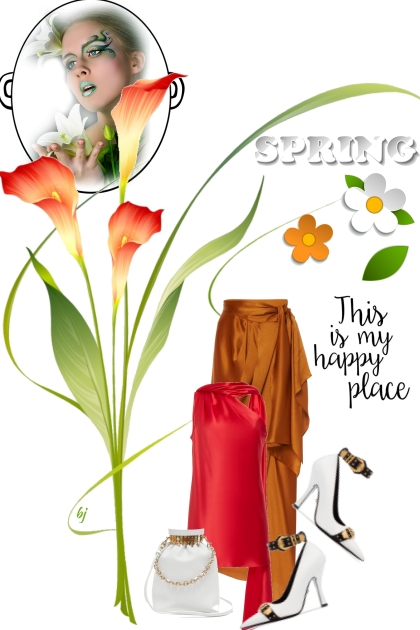 Spring, My Happy Place- Fashion set
