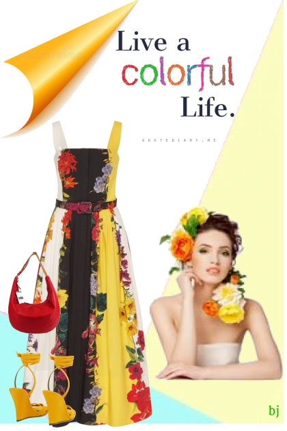 Colorful Spring- Fashion set