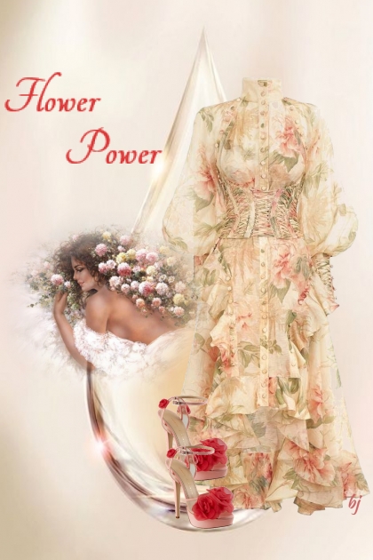 Flower Power- Combinazione di moda