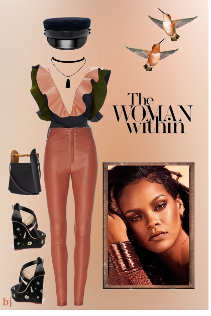The Woman Within- combinação de moda
