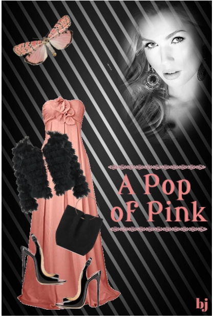 A Pop of Pink- Modna kombinacija
