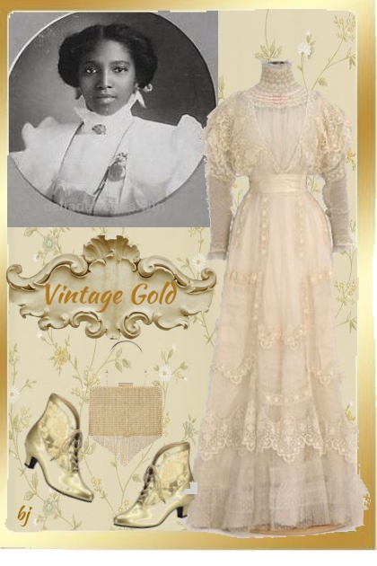 Vintage Gold- Combinaciónde moda