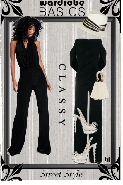 Classy Wardrobe Basics- Combinazione di moda