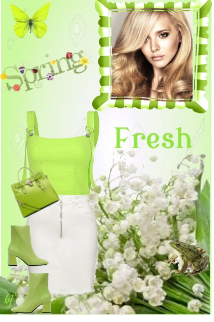 Spring Fresh- Combinazione di moda