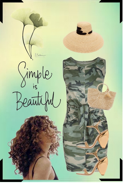 Simple is Beautiful- Modna kombinacija