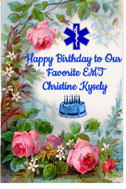 Happy Birthday Christine!!- Kreacja