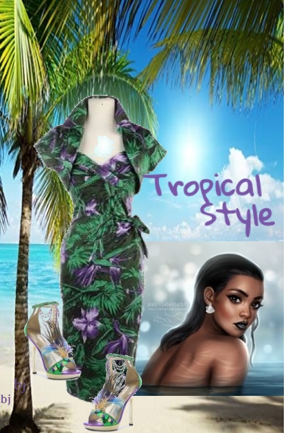 Tropical Style- Modna kombinacija