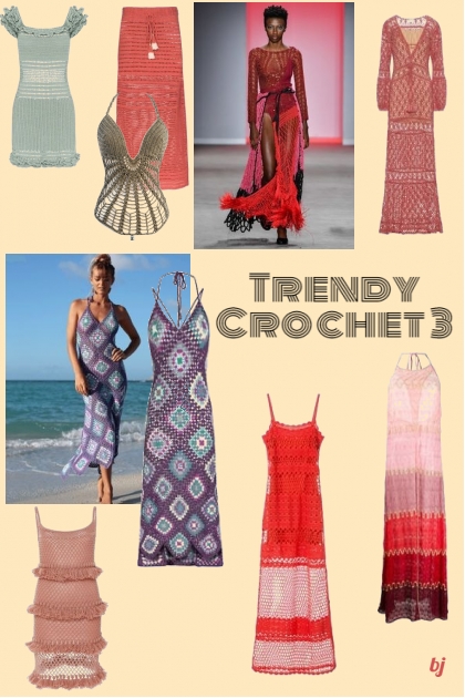 Trendy Crochet 3- Fashion set