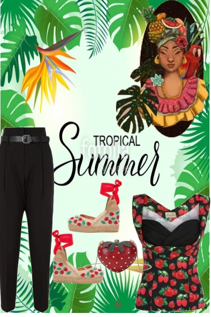Tropical Summer- Fashion set