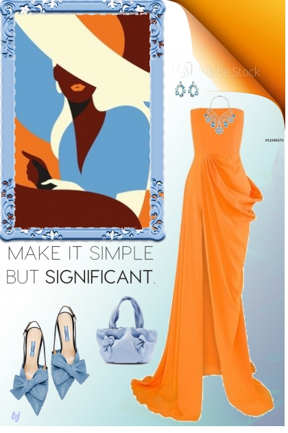 Make it Simple but Significant- Fashion set