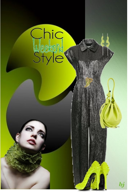 Chic Weekend Style- Combinazione di moda