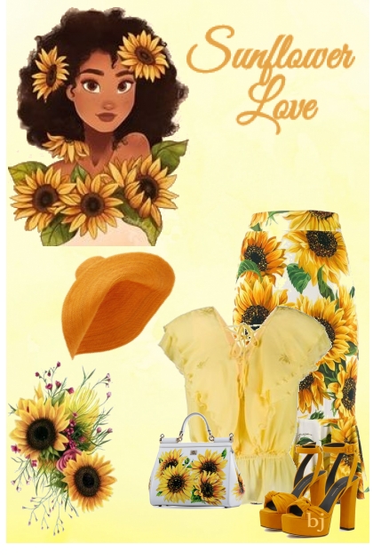 Sunflower Love- Модное сочетание