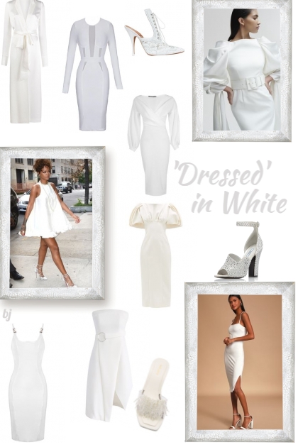 'Dressed' in White- Modekombination