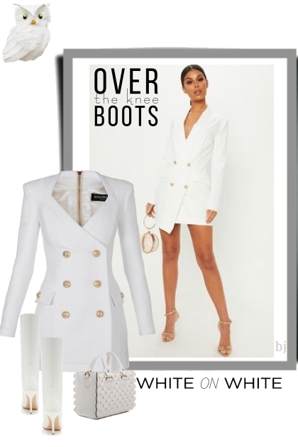 Over the Knee Boots- Модное сочетание