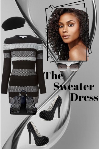 The Sweater Dress- コーディネート