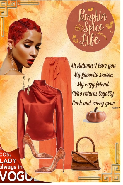 Pumpkin Spice Life- Fashion set