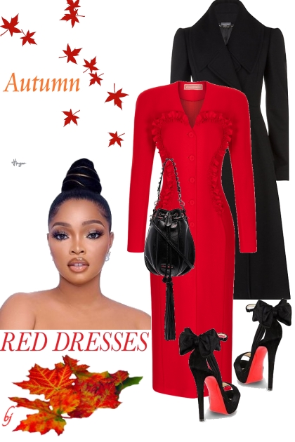 Autumn Red- Modna kombinacija