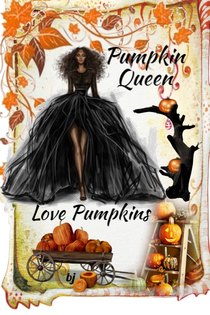 Pumpkin Queen- combinação de moda