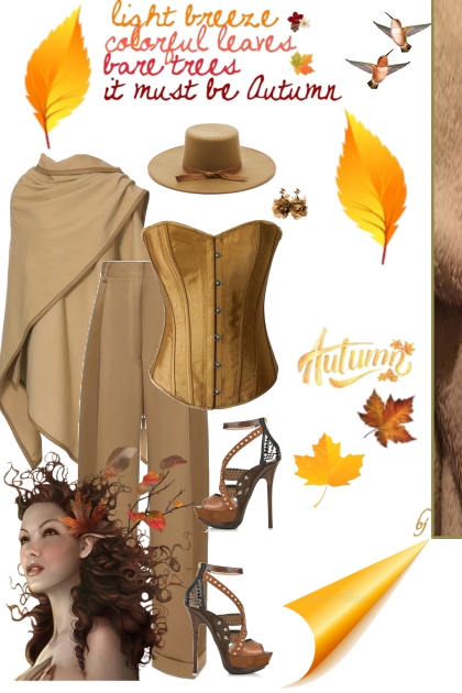 It Must Be Autumn- Fashion set