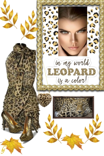 ..........Leopard is a Color- Fashion set