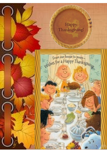 Happy Thanksgiving- Modna kombinacija