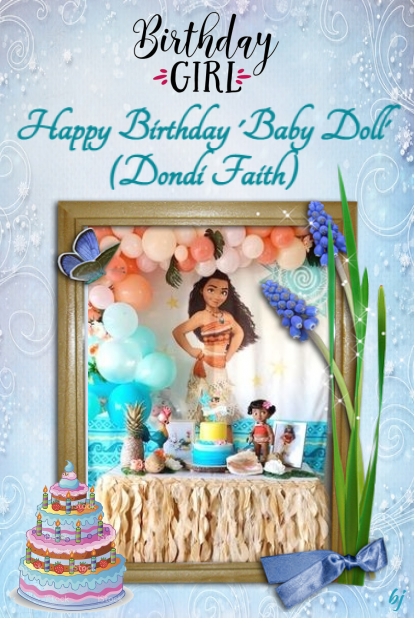 Happy Birthday Dondi Faith