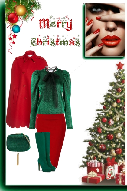 Colors of Christmas- Fashion set