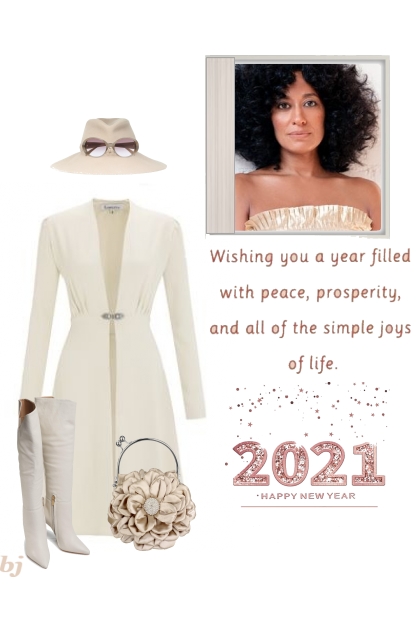 Wishing You a Wonderful New Year- Combinazione di moda