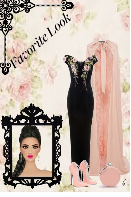 Favorite Look in Black and Pink- Combinaciónde moda