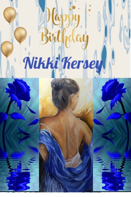 Happy Birthday Nikki Kersey!- combinação de moda