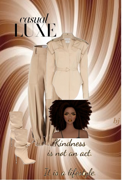 Kindness is not an act.....- Combinazione di moda