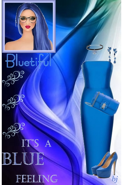 A Blue Feeling- Modna kombinacija