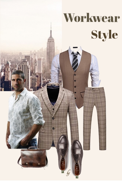 Workwear Style- Modekombination