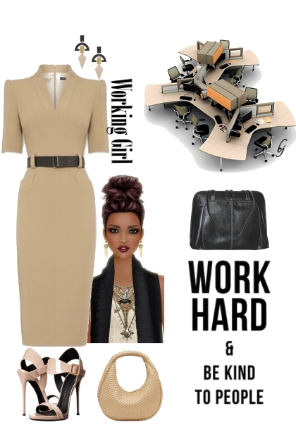 Work Hard- Fashion set
