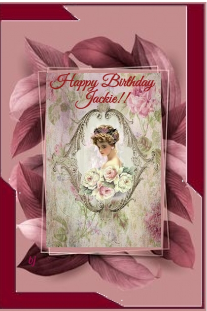 Happy Birthday Jackie!!- Combinaciónde moda